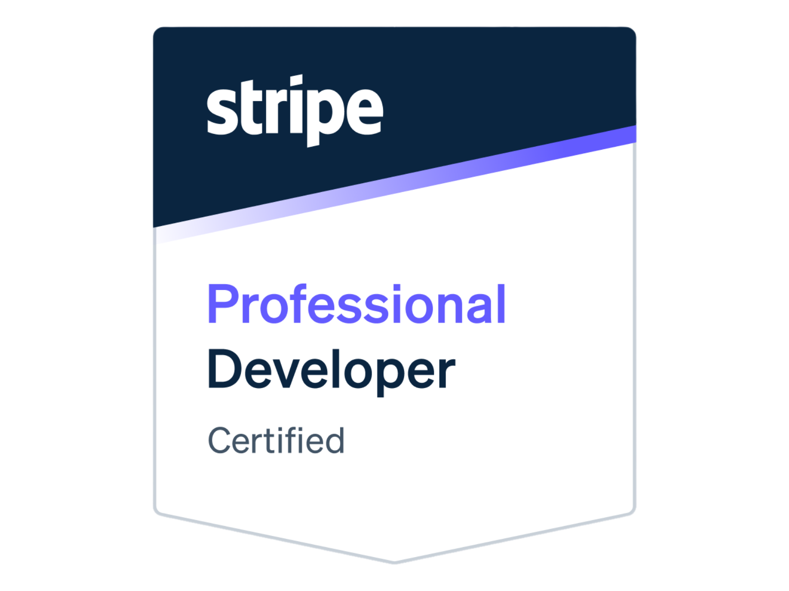 Stripe Professional Developer Certified